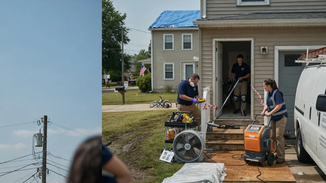 Water Damage Repair in Gypsum, KS near me